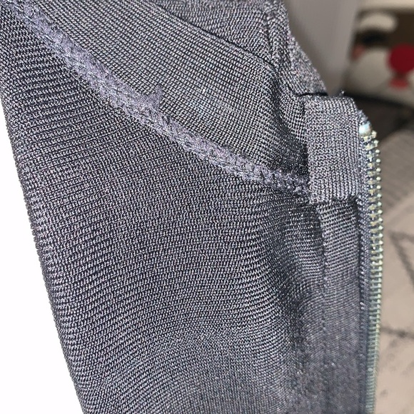 Gently Loved Zip Up Knitted Long Sleeve Top by BEBE.. - Picture 5 of 7